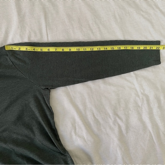 ROBERT‎ BARAKETT Cotton Green Quarter Zip Mock Neck Sweater Women’s Small - Picture 9 of 10